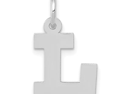 14KW Small Block Letter Initial Charm