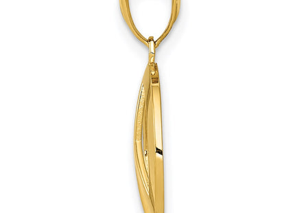 14k Yellow Gold Pendants Style YC815 - Classique Jewelry Inc.