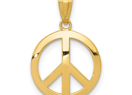 14k Yellow Gold Pendants Style YC815 - Classique Jewelry Inc.
