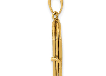 14k Yellow Gold Pendants Style YC819 - Classique Jewelry Inc.