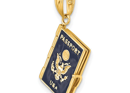 14k Yellow Gold Pendants Style YC819 - Classique Jewelry Inc.