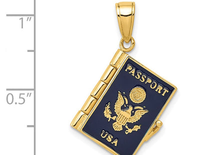 14k Yellow Gold Pendants Style YC819 - Classique Jewelry Inc.