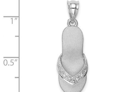 14k White Gold Pendants Style YC866 - Classique Jewelry Inc.
