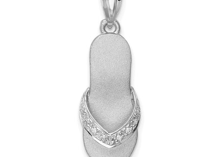 14k White Gold Pendants Style YC866 - Classique Jewelry Inc.