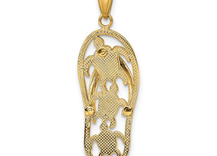 14k Yellow Gold Pendants Style YC869 - Classique Jewelry Inc.