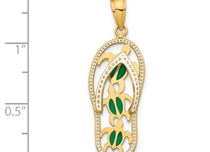 14k Yellow Gold Pendants Style YC869 - Classique Jewelry Inc.