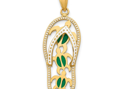 14k Yellow Gold Pendants Style YC869 - Classique Jewelry Inc.