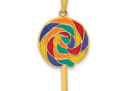 14k Yellow Gold Pendants Style YC879 - Classique Jewelry Inc.