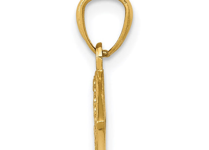 14k Yellow Gold Pendants Style YC898 - Classique Jewelry Inc.