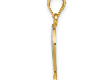 14k Yellow Gold Pendants Style YC910 - Classique Jewelry Inc.