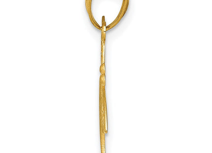 14k Yellow Gold Pendants Style YC951 - Classique Jewelry Inc.