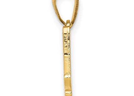 14k Yellow Gold Pendants Style YC993A - Classique Jewelry Inc.