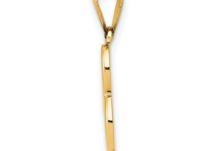 14k Yellow Gold Pendants Style YC993B - Classique Jewelry Inc.