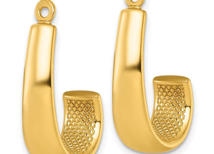 14k Yellow Gold Earrings Style YE1101 - Classique Jewelry Inc.