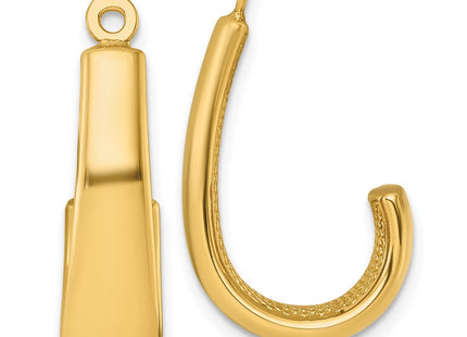 14k Yellow Gold Earrings Style YE1101 - Classique Jewelry Inc.