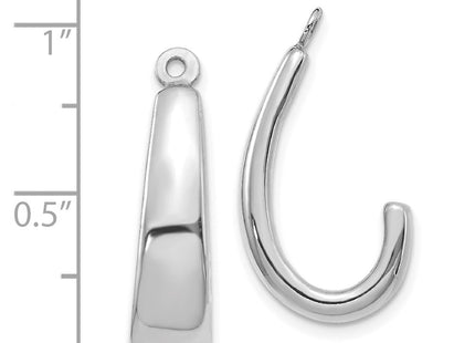 14k White Gold Earrings Style YE1102 - Classique Jewelry Inc.