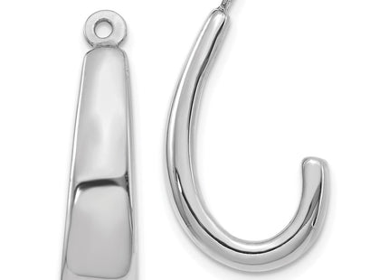 14k White Gold Earrings Style YE1102 - Classique Jewelry Inc.