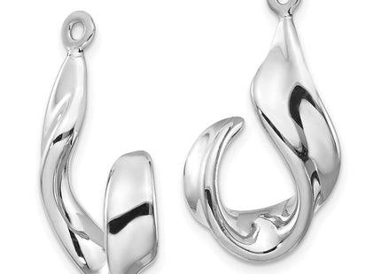 14k White Gold Earrings Style YE1103 - Classique Jewelry Inc.