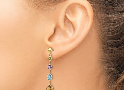 14k Yellow Gold Earrings Style YE1376 - Classique Jewelry Inc.