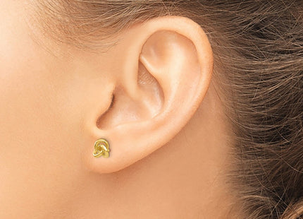 14k Yellow Gold Earrings Style YE146 - Classique Jewelry Inc.