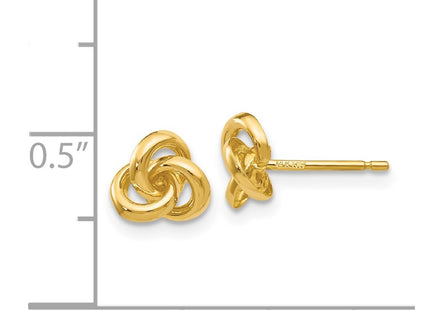 14k Yellow Gold Earrings Style YE146 - Classique Jewelry Inc.