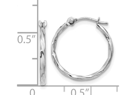 14k White Gold Earrings Style YE1501 - Classique Jewelry Inc.