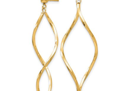 14k Yellow Gold Earrings Style YE1514Y - Classique Jewelry Inc.