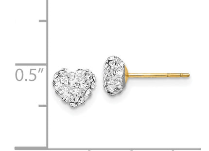14k Yellow Gold Earrings Style YE1547 - Classique Jewelry Inc.