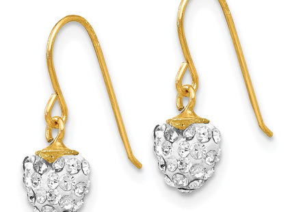 14k Yellow Gold Earrings Style YE1555 - Classique Jewelry Inc.