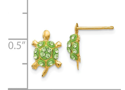 14k Yellow Gold Earrings Style YE1603 - Classique Jewelry Inc.