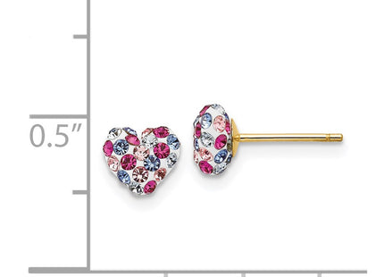 14k Yellow Gold Earrings Style YE1610 - Classique Jewelry Inc.