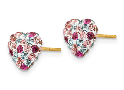 14k Yellow Gold Earrings Style YE1611 - Classique Jewelry Inc.