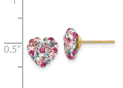 14k Yellow Gold Earrings Style YE1611 - Classique Jewelry Inc.