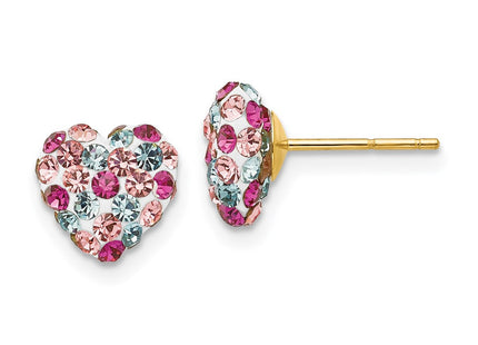 14k Yellow Gold Earrings Style YE1611 - Classique Jewelry Inc.