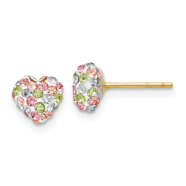 14k Yellow Gold Earrings Style YE1613 - Classique Jewelry Inc.