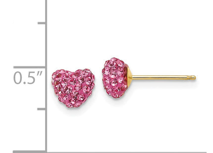14k Yellow Gold Earrings Style YE1616 - Classique Jewelry Inc.