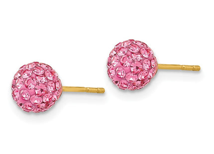 14k Yellow Gold Earrings Style YE1618 - Classique Jewelry Inc.