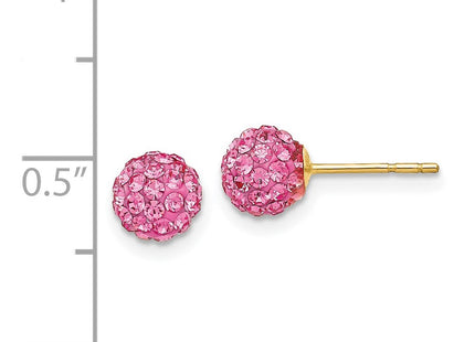 14k Yellow Gold Earrings Style YE1618 - Classique Jewelry Inc.
