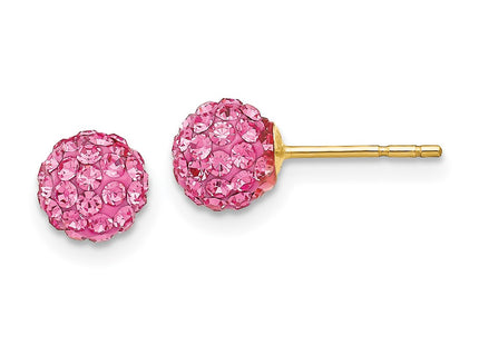 14k Yellow Gold Earrings Style YE1618 - Classique Jewelry Inc.
