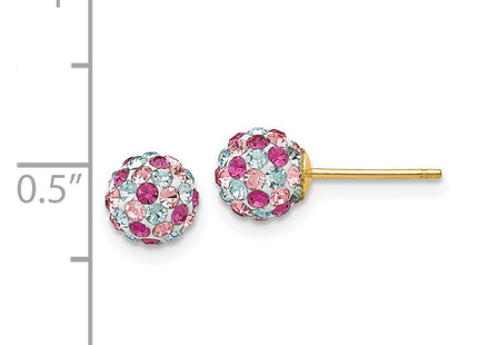 14k Yellow Gold Earrings Style YE1621 - Classique Jewelry Inc.