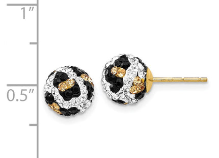 14k Yellow Gold Earrings Style YE1623 - Classique Jewelry Inc.