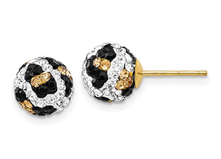 14k Yellow Gold Earrings Style YE1623 - Classique Jewelry Inc.