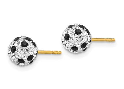 14k Yellow Gold Earrings Style YE1624 - Classique Jewelry Inc.
