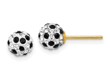 14k Yellow Gold Earrings Style YE1624 - Classique Jewelry Inc.