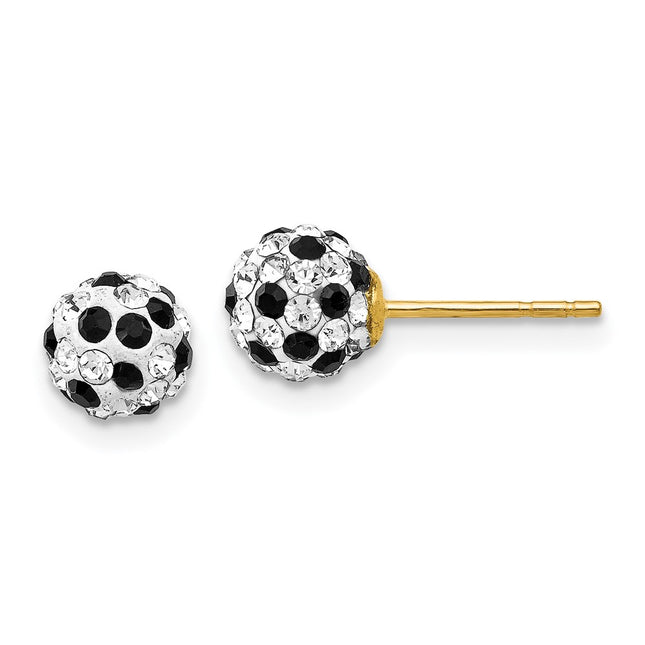 14k Yellow Gold Earrings Style YE1624 - Classique Jewelry Inc.
