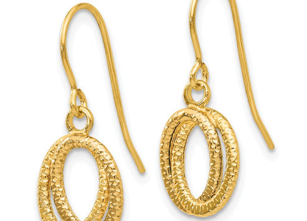 14k Yellow Gold Earrings Style YE1661Y - Classique Jewelry Inc.