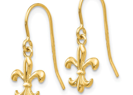 14k Yellow Gold Earrings Style YE1677 - Classique Jewelry Inc.