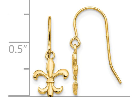 14k Yellow Gold Earrings Style YE1677 - Classique Jewelry Inc.