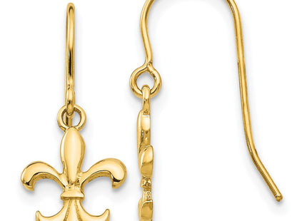 14k Yellow Gold Earrings Style YE1677 - Classique Jewelry Inc.