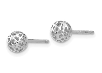 14k White Gold Earrings Style YE1691 - Classique Jewelry Inc.